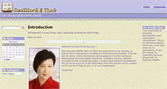 Desktop Screenshot of ceciliatsui.com